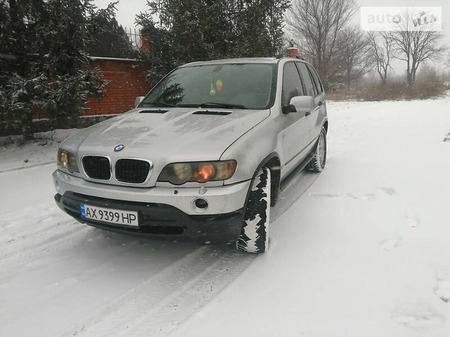 BMW X5 2001  випуску Запоріжжя з двигуном 3 л дизель позашляховик автомат за 8500 долл. 