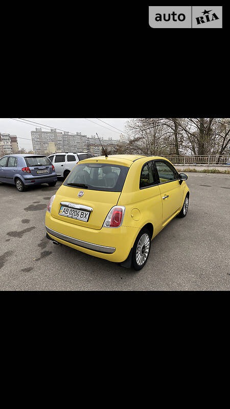 Fiat Cinquecento 2009  випуску Київ з двигуном 1.2 л бензин хэтчбек  за 7000 долл. 