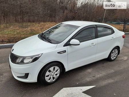 KIA Rio 2012  випуску Київ з двигуном 1.4 л бензин седан механіка за 8200 долл. 