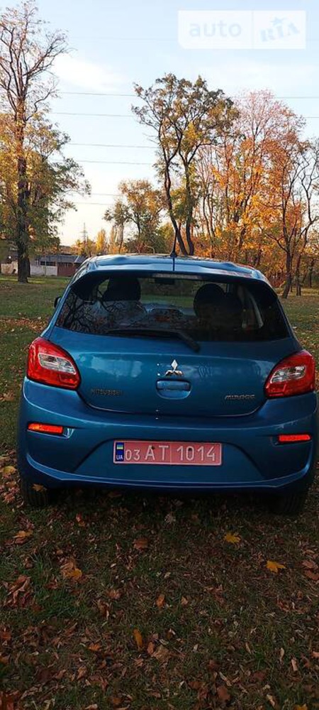 Mitsubishi Mirage 2016  випуску Дніпро з двигуном 1.3 л бензин хэтчбек автомат за 8900 долл. 