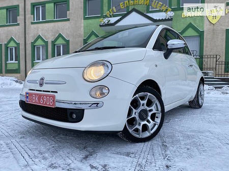 Fiat 500 2010  випуску Львів з двигуном 0 л бензин купе автомат за 7300 долл. 