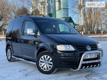 Volkswagen Caddy 2007  випуску Хмельницький з двигуном 1.9 л дизель мінівен автомат за 7450 долл. 