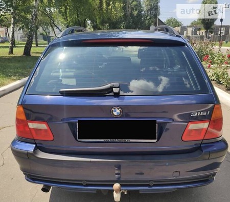 BMW 316 2004  випуску Донецьк з двигуном 1.8 л бензин універсал механіка за 6500 долл. 