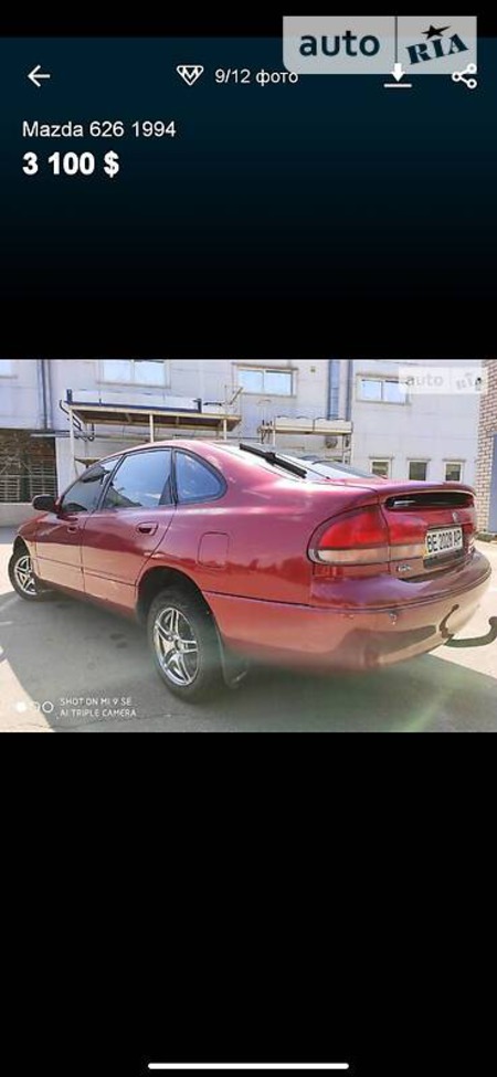 Mazda 626 1994  випуску Миколаїв з двигуном 1.8 л бензин хэтчбек механіка за 3500 долл. 