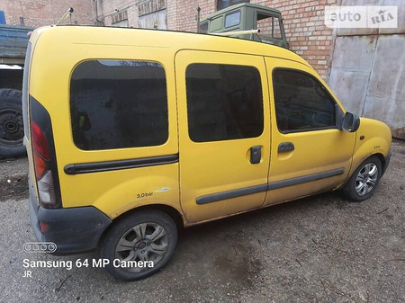 Renault Kangoo 2000  випуску Дніпро з двигуном 1.9 л дизель мінівен механіка за 2700 долл. 