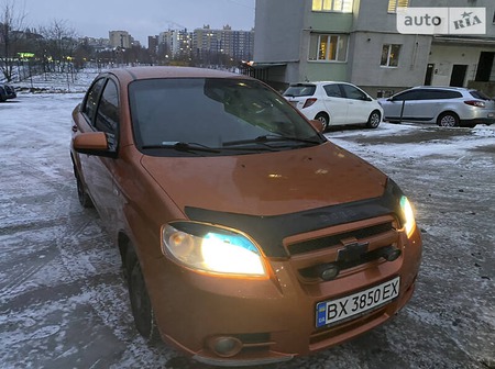 Chevrolet Aveo 2007  випуску Хмельницький з двигуном 1.6 л  седан механіка за 4200 долл. 