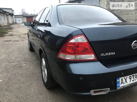 Nissan Almera 2007  випуску Харків з двигуном 1.6 л  седан механіка за 5500 долл. 