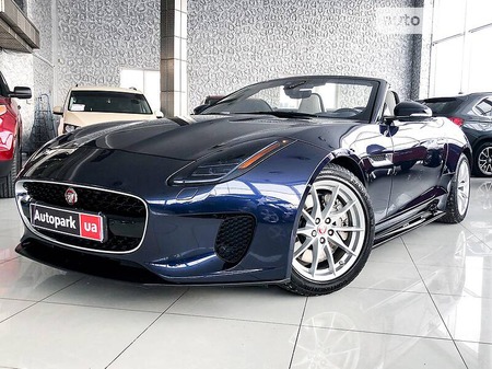 Jaguar F-Type 2017  випуску Одеса з двигуном 2 л бензин кабріолет автомат за 44990 долл. 
