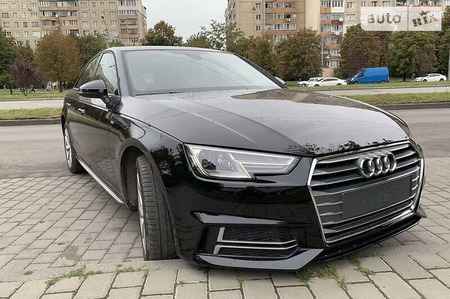 Audi A4 Limousine 2016  випуску Львів з двигуном 2 л бензин седан автомат за 19500 долл. 