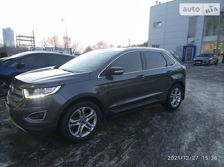 Ford Edge 2016  випуску Харків з двигуном 2 л дизель позашляховик автомат за 27500 долл. 