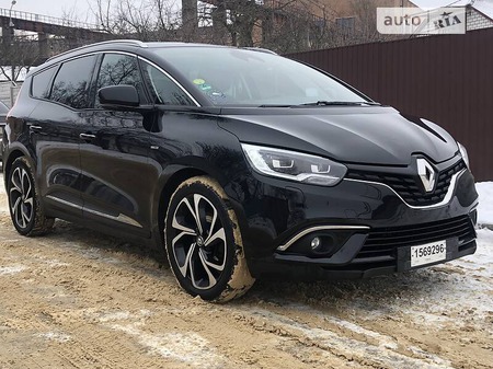 Renault Scenic 2017  випуску Житомир з двигуном 1.6 л дизель мінівен автомат за 18800 долл. 