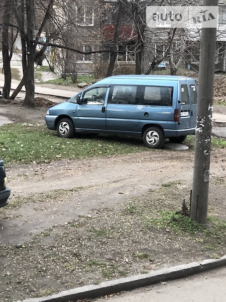 Fiat Scudo 1997  випуску Дніпро з двигуном 1.9 л дизель мінівен механіка за 3100 долл. 