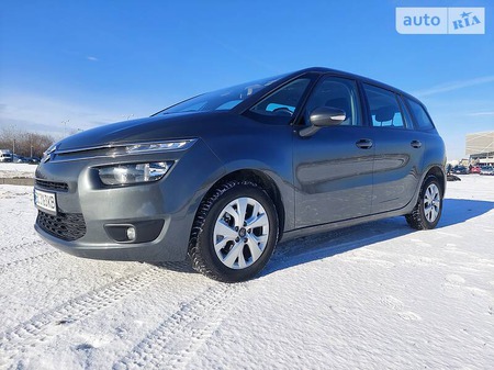 Citroen C4 Picasso 2014  випуску Львів з двигуном 1.6 л дизель мінівен автомат за 10750 долл. 