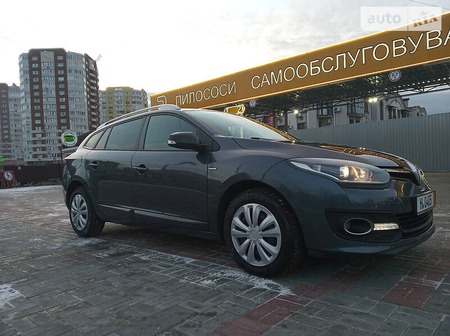 Renault Megane 2015  випуску Київ з двигуном 0 л дизель універсал механіка за 10700 долл. 