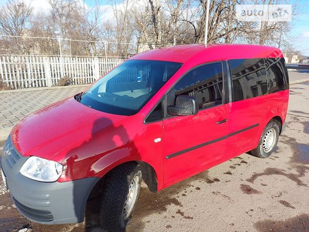 Volkswagen Caddy 2005  випуску Хмельницький з двигуном 1.9 л дизель мінівен автомат за 5900 долл. 