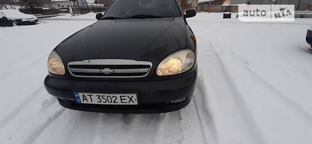 Daewoo Lanos 2007  випуску Івано-Франківськ з двигуном 1.5 л бензин седан механіка за 3400 долл. 