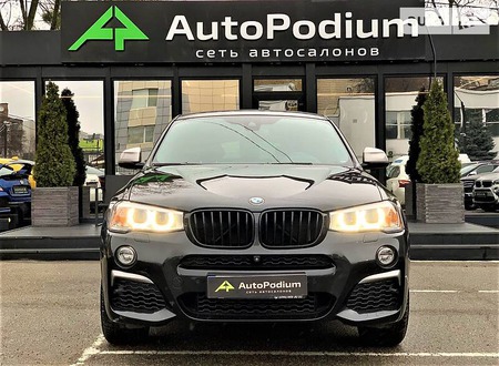 BMW X4 2016  випуску Київ з двигуном 3 л бензин позашляховик автомат за 36500 долл. 