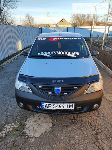 Dacia Logan 2007  випуску Запоріжжя з двигуном 1.4 л бензин седан механіка за 5000 долл. 