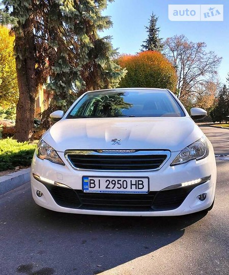 Peugeot 308 SW 2015  випуску Полтава з двигуном 1.6 л дизель універсал механіка за 10500 долл. 