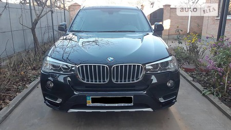 BMW X3 2017  випуску Кропивницький з двигуном 2 л бензин позашляховик автомат за 34500 долл. 