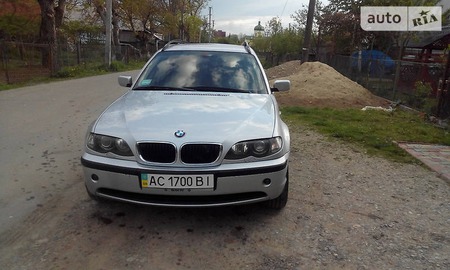 BMW 330 2002  випуску Львів з двигуном 3 л дизель універсал  за 6650 долл. 