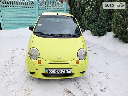 Daewoo Matiz 2007  випуску Рівне з двигуном 0.8 л бензин хэтчбек автомат за 2700 долл. 