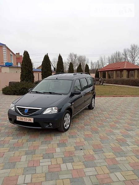 Dacia Logan 2008  випуску Луганськ з двигуном 1.6 л бензин універсал механіка за 5888 долл. 