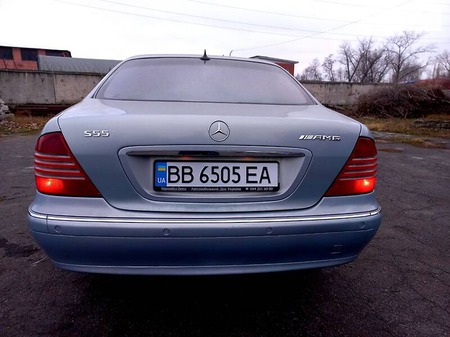 Mercedes-Benz S 500 1999  випуску Луганськ з двигуном 5 л бензин седан автомат за 6500 долл. 