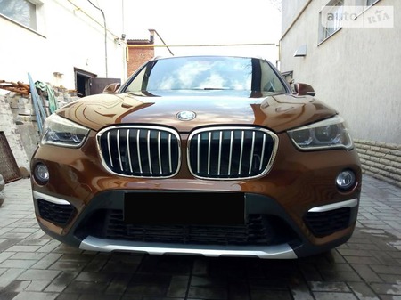 BMW X1 2015  випуску Черкаси з двигуном 2 л бензин позашляховик автомат за 21950 долл. 