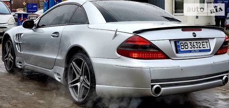 Mercedes-Benz SL 500 2002  випуску Київ з двигуном 5 л бензин кабріолет автомат за 13000 долл. 