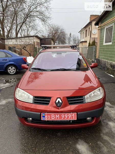 Renault Megane 2004  випуску Черкаси з двигуном 1.6 л бензин універсал механіка за 5200 долл. 