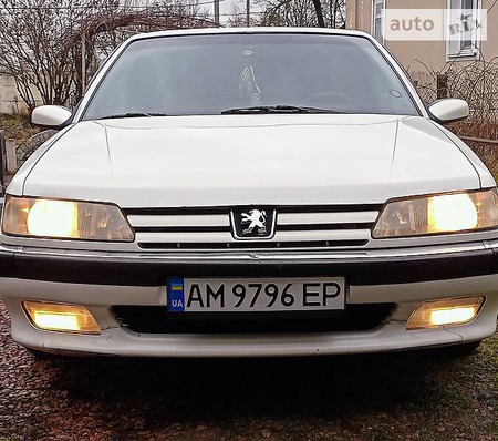 Peugeot 605 1995  випуску Житомир з двигуном 2.1 л дизель седан механіка за 3555 долл. 