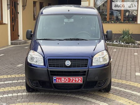 Fiat Doblo 2007  випуску Івано-Франківськ з двигуном 1.4 л бензин мінівен механіка за 4850 долл. 