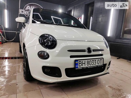 Fiat 500 2015  випуску Одеса з двигуном 1.4 л бензин хэтчбек автомат за 10700 долл. 