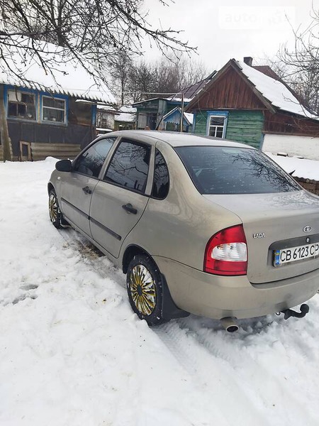 Lada 1118 2006  випуску Чернігів з двигуном 1.6 л бензин седан механіка за 3600 долл. 