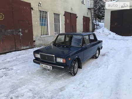 Lada 2107 2008  випуску Львів з двигуном 1.6 л бензин седан механіка за 3000 долл. 