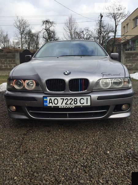 BMW 525 1997  випуску Ужгород з двигуном 2.5 л бензин седан механіка за 4600 долл. 