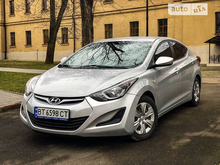 Hyundai Elantra 2015  випуску Миколаїв з двигуном 1.6 л бензин седан автомат за 9999 долл. 