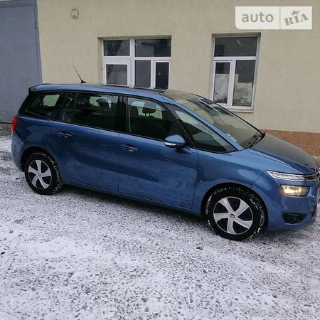 Citroen C4 Picasso 2014  випуску Львів з двигуном 1.6 л дизель універсал автомат за 11700 долл. 