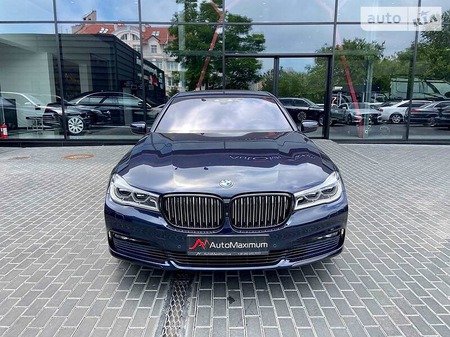 BMW 730 2016  випуску Одеса з двигуном 3 л дизель седан автомат за 53900 долл. 