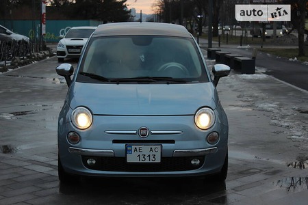 Fiat 500 2015  випуску Дніпро з двигуном 1.4 л бензин хэтчбек автомат за 9900 долл. 