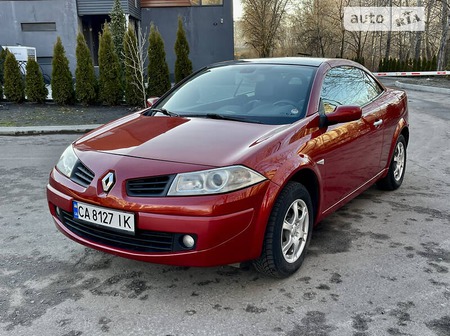 Renault Megane 2007  випуску Київ з двигуном 1.6 л бензин кабріолет механіка за 6200 долл. 