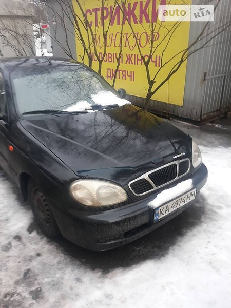 Daewoo Lanos 2008  випуску Київ з двигуном 1.4 л бензин седан механіка за 2500 долл. 