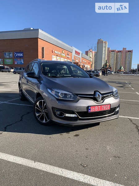 Renault Megane 2014  випуску Київ з двигуном 1.5 л дизель універсал механіка за 11500 долл. 