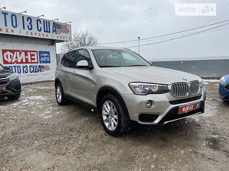 BMW X3 2014  випуску Тернопіль з двигуном 2 л бензин позашляховик автомат за 26500 долл. 