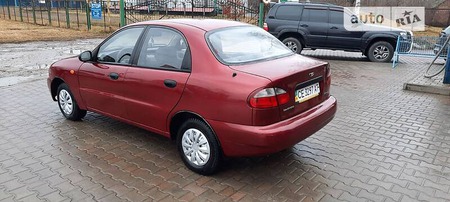 Daewoo Lanos 2007  випуску Чернівці з двигуном 1.5 л бензин седан механіка за 3200 долл. 