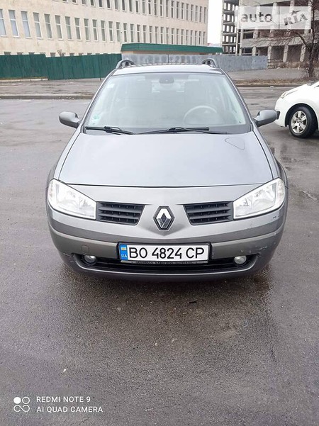 Renault Megane 2005  випуску Тернопіль з двигуном 1.6 л бензин універсал механіка за 5100 долл. 