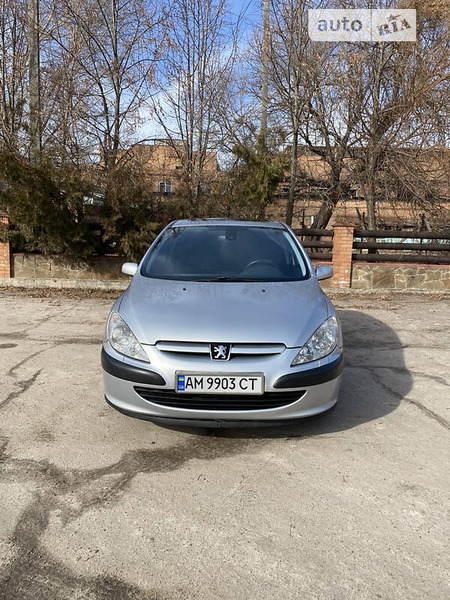 Peugeot 307 2004  випуску Житомир з двигуном 1.6 л дизель хэтчбек механіка за 4500 долл. 