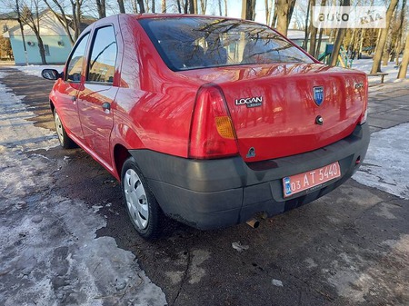 Dacia Logan 2007  випуску Чернігів з двигуном 1.4 л бензин седан механіка за 4900 долл. 