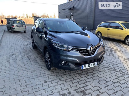 Renault Kadjar 2018  випуску Львів з двигуном 1.5 л дизель позашляховик механіка за 18500 долл. 